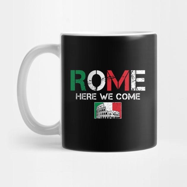 Rome Here We Come Matching Italian Family Vacation Trip by MetalHoneyDesigns